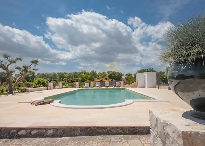 Td Trulli Benedetta W Pool In Peaceful Nature Villa *