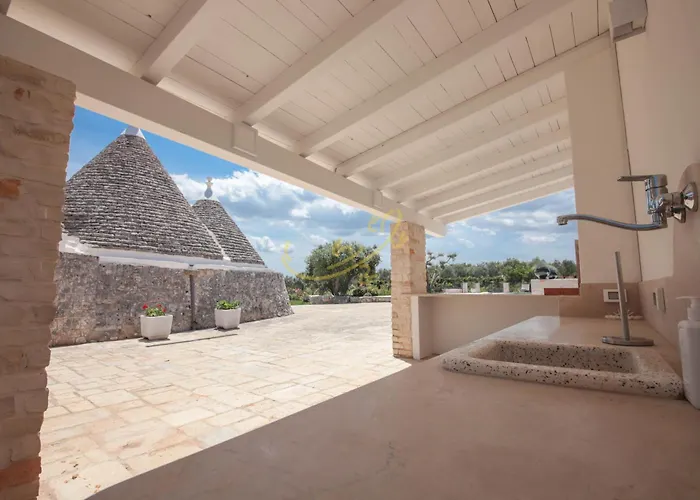 Td Trulli Benedetta W Pool In Peaceful Nature קסטלאנה גרוטה